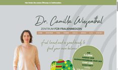 Dr. Camilla Wiesenthal Webseite