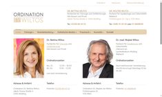 Dr. Bettina Wiltos Webseite