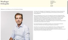 O.Univ.Prof. Dr. Reinhard Windhager Webseite