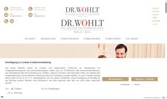 Dr. Gerrit Wohlt Webseite