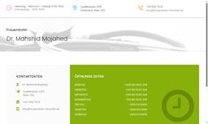 Dr. Mahshid Mojahed Webseite