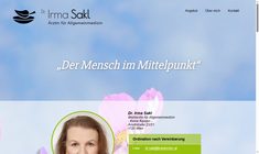 Dr. Irma Maria Sakl Webseite