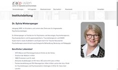 Dr. Sylvia Anna Wintersperger Webseite